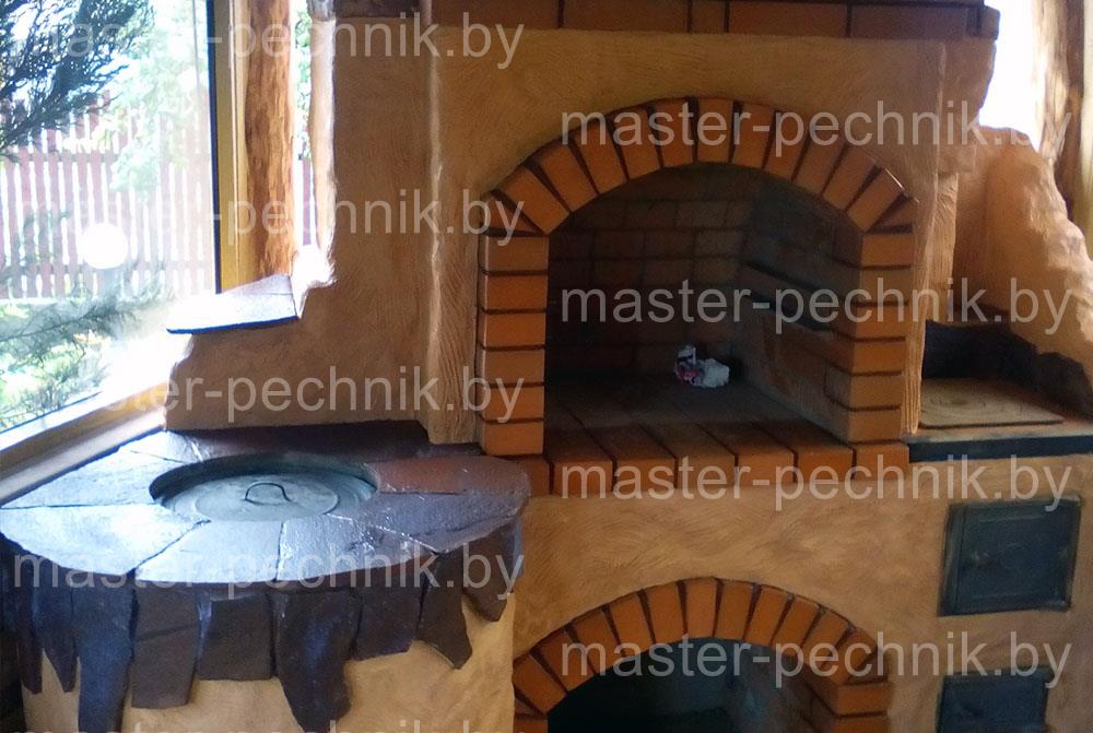 Зона барбекю с тандыром